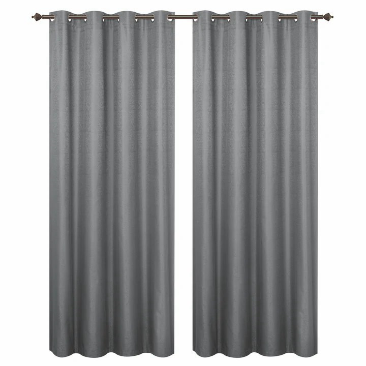 Textured Room Darkening Curtain, 84-in