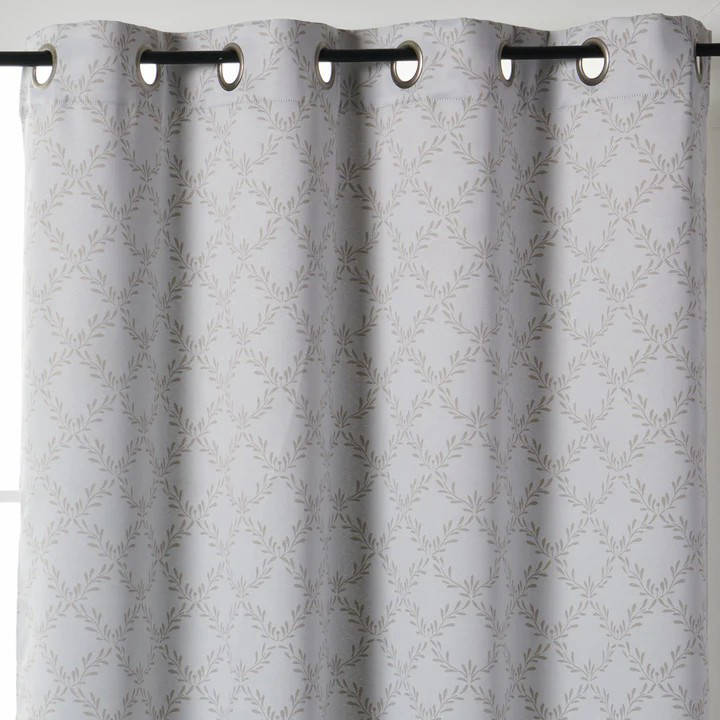 Printed Room Darkening Curtain, 84-in