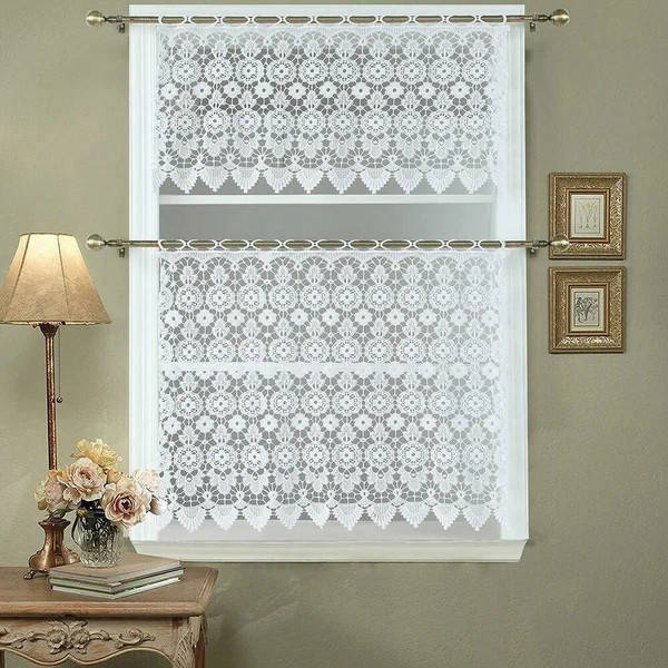 Kitchen curtains-arrangement 35"x24" Panel