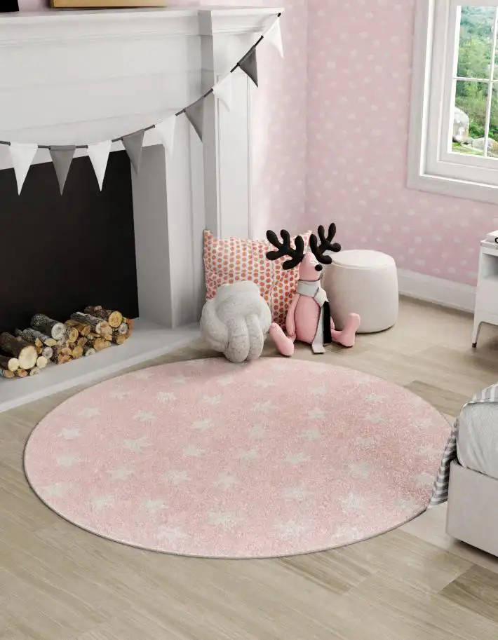 3' 3 x 3' 3 Kids Round Rug