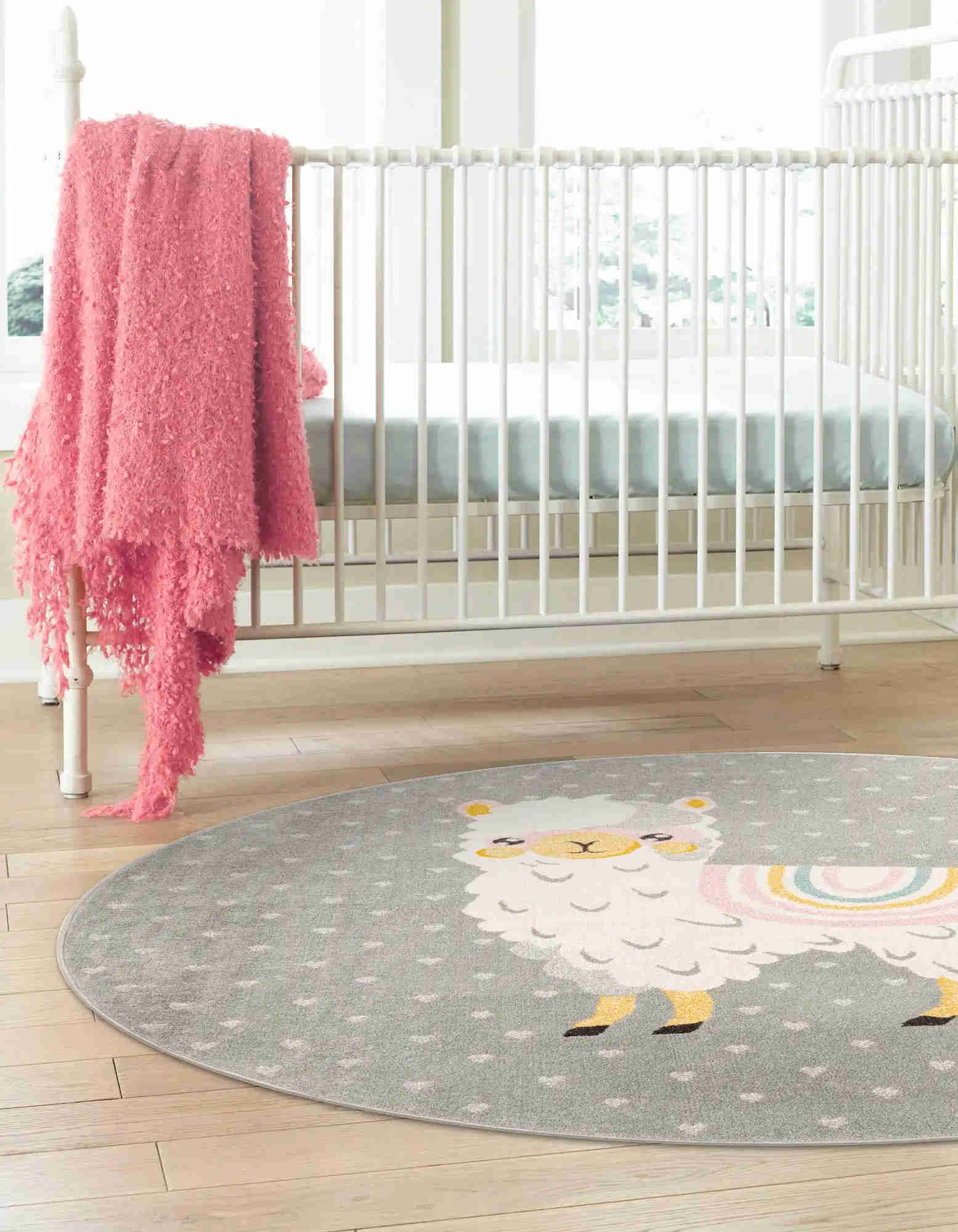 3' 3 x 3' 3 Kids Round Rug