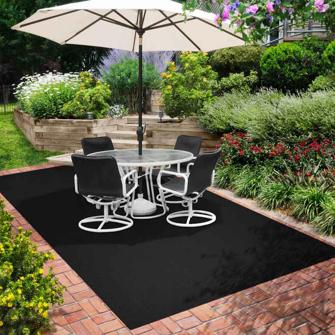 Outdoor Carpet Black