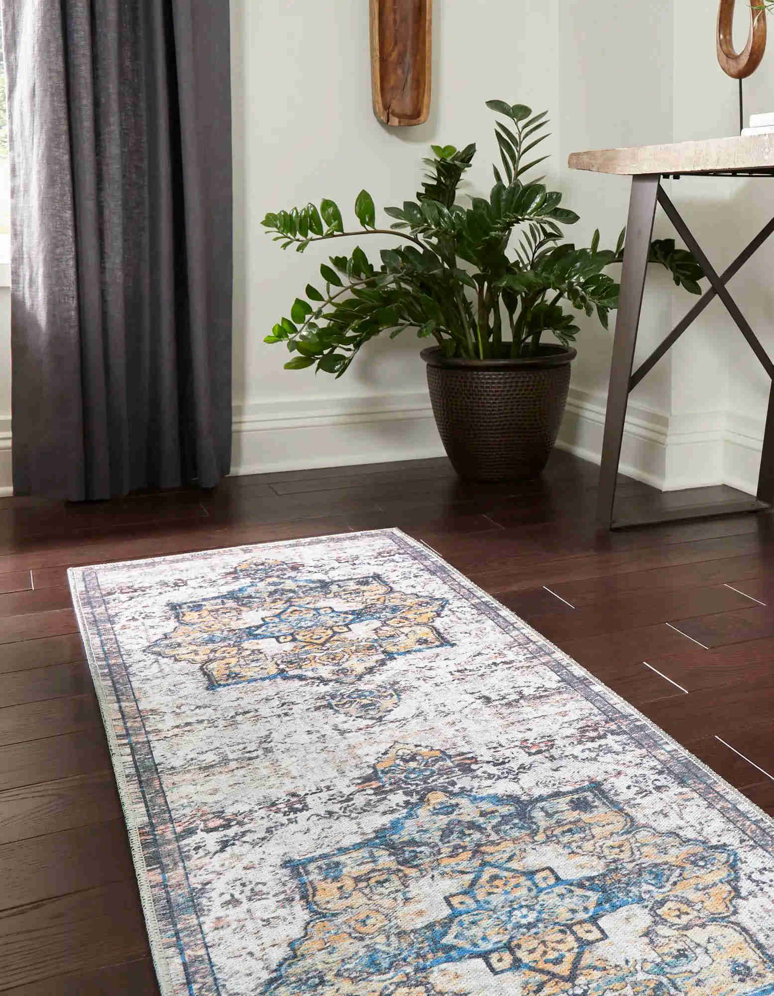 2' x 6' Washable Runner Rug